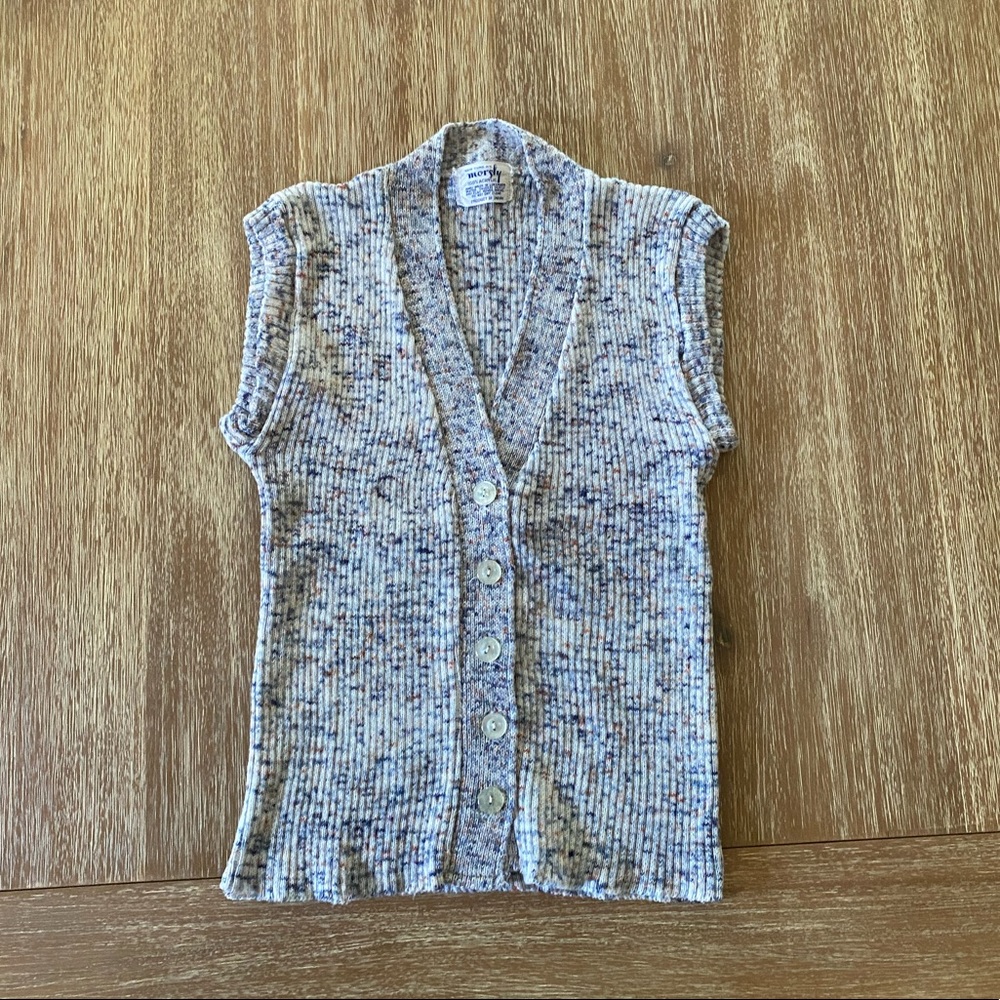Vintage Women’s Knit Sweater Vest Tank Top